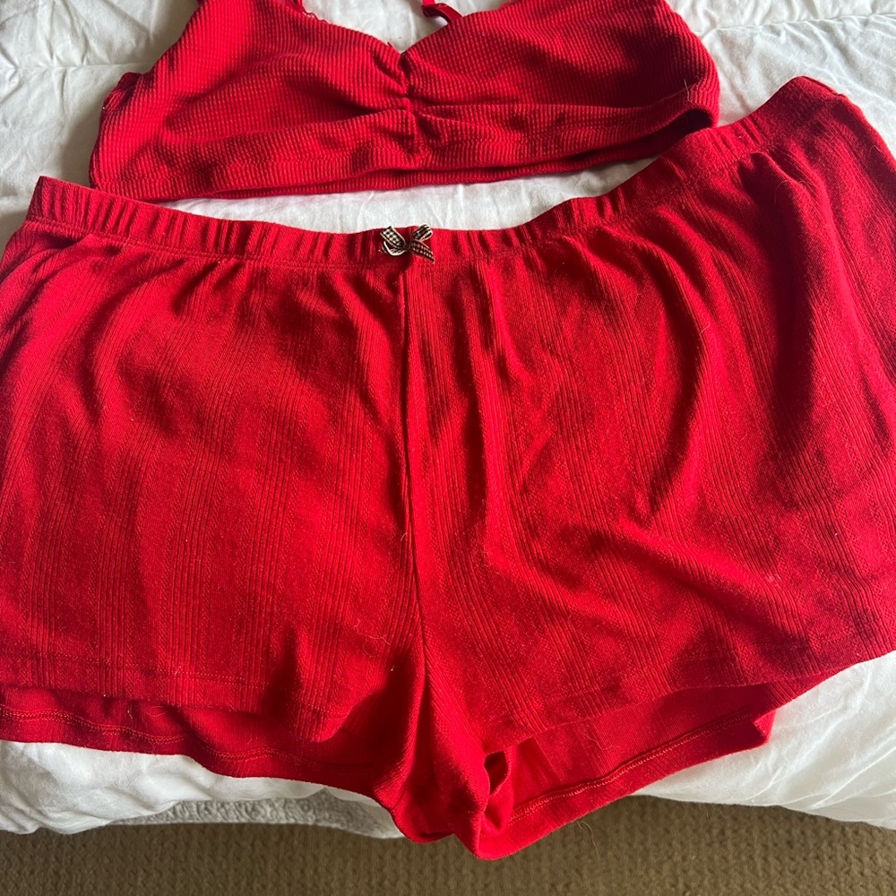 Wild Fable Bold Red Sleepwear Set